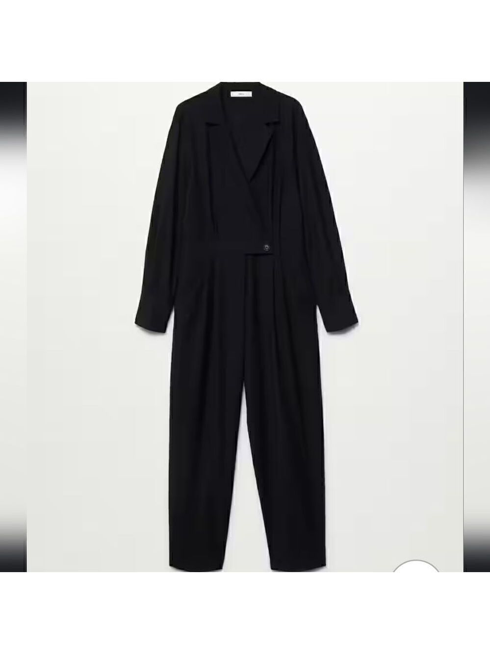 Mango Jumpsuit Wrap Neckline Size Small